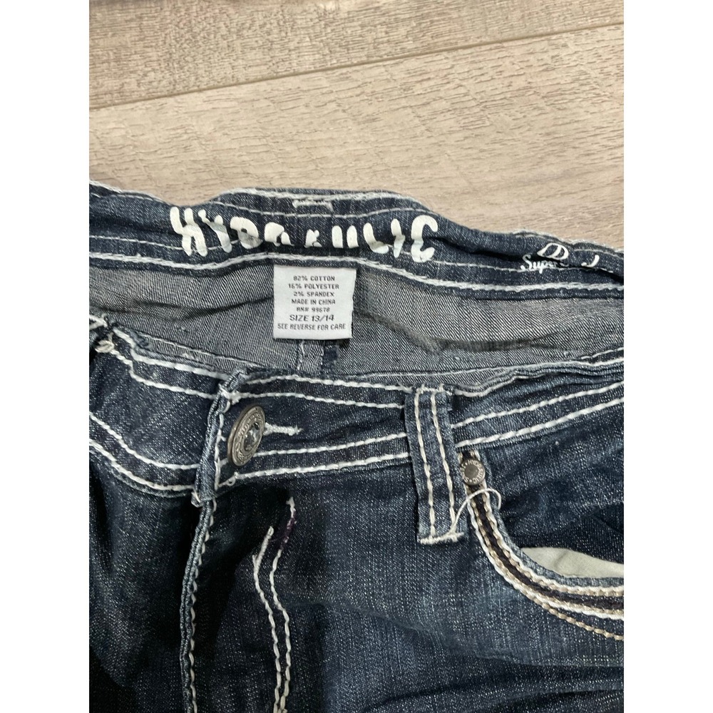 Hydraulic size 13/14 y2k jeans Bailey super‎ skinny - Picture 4 of 11